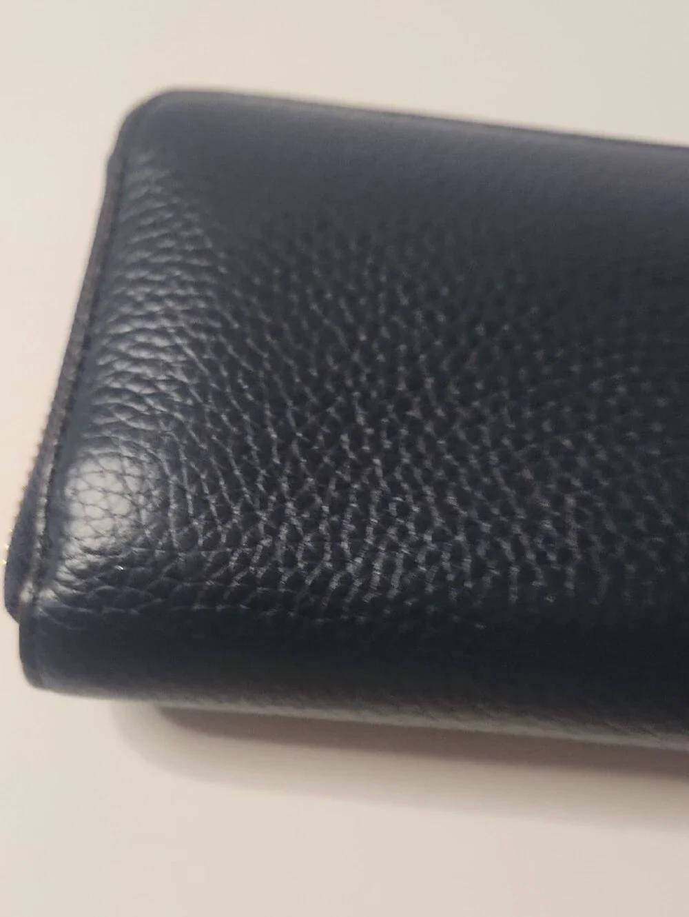 Michael Kors Jet Set Travel Coninental Pebbled Leather Wristlet Wallet Nwt